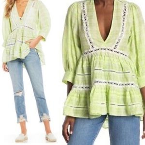 Free Lime Combo People Time Out Tunic Top